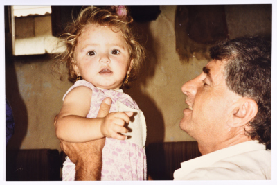 A Man and a Baby, Beddawi Camp, 1982- 1988