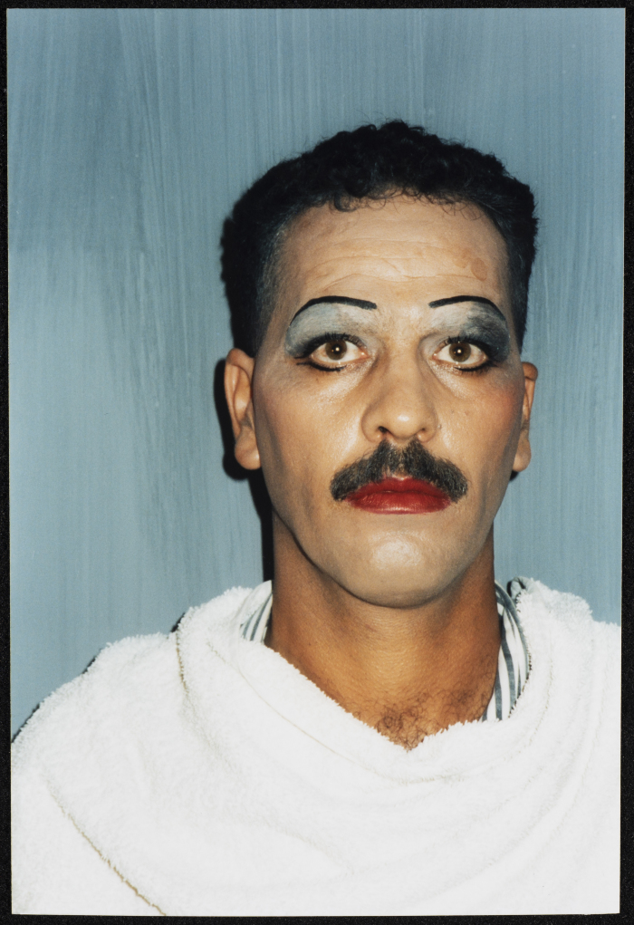 The First Makeup Course for al-Jamila Wal Wahsh [Beauty and the Beast] at al-Hakawati Theatre in Jerusalem, 1992