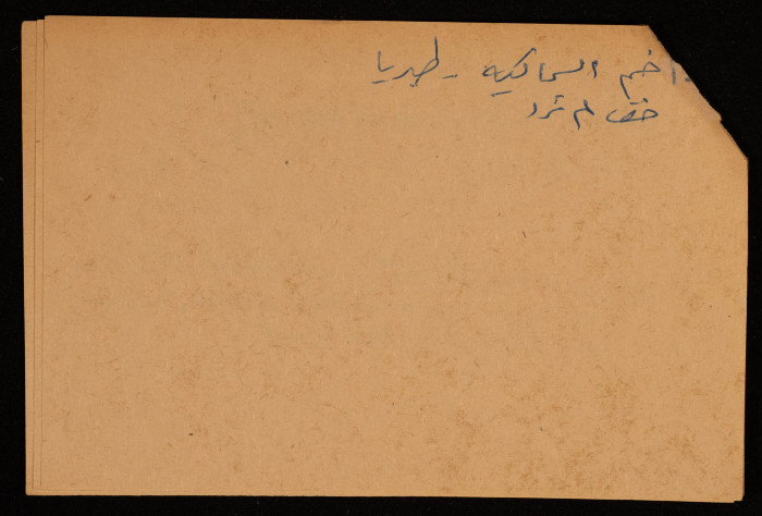 A Paper Clipping Documenting the Arabic Spelling of Ayla City