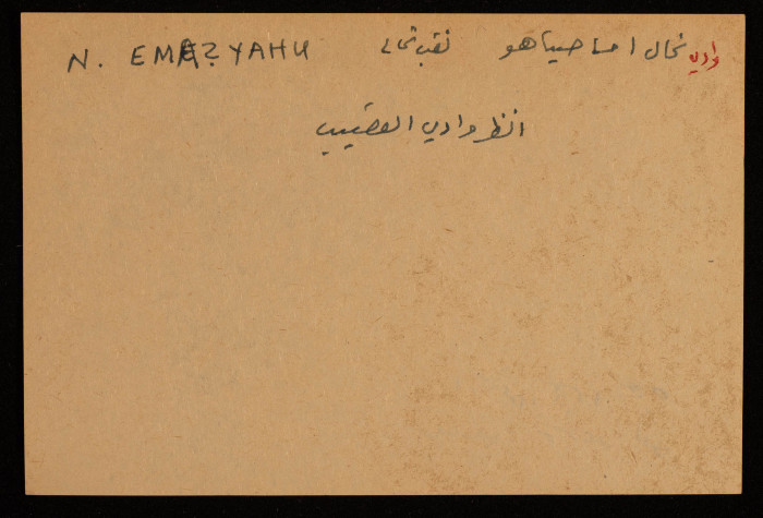 قصاصة توثق اسم وادي 