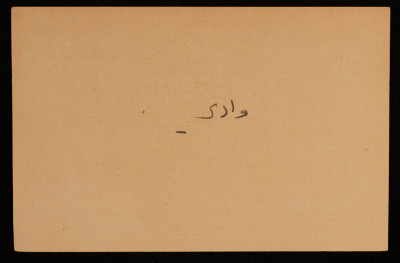 A Paper Clipping Documenting the Spelling of "Wadi", ʿĀdel az-Zawati Collection