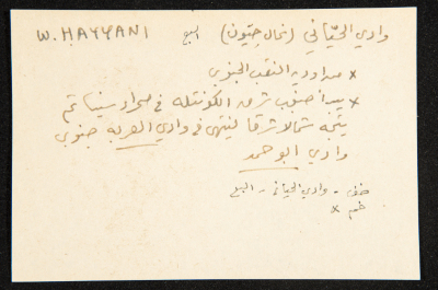 "Wadi Hayyani", ʿĀdel az-Zawaty, a Paper Clipping
