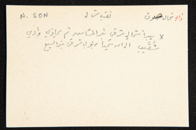 "Wadi Son", ʿĀdel az-Zawaty, a Paper Clipping
