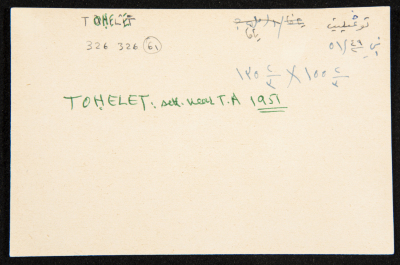 "Tohelet", ʿĀdel az-Zawaty, a Paper Clipping
