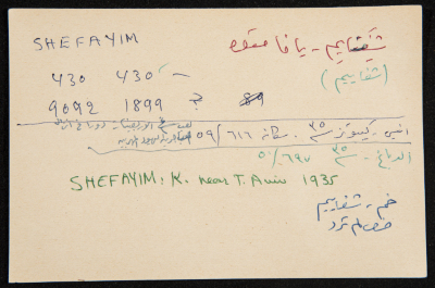 "Shefayim", ʿĀdel az-Zawaty, a Paper Clipping
