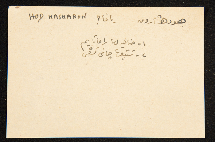 A Paper Clipping Documenting the Spelling of 