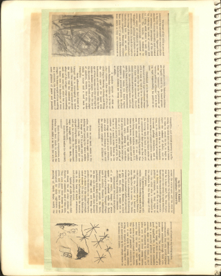 "An Article by Ali Klibu", a Newspaper Clipping 