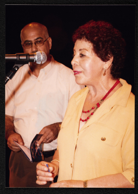 A Photograph of the Cast Party of al-Midan Theatre