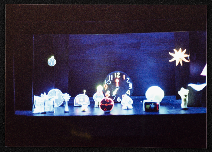 A Photograph of the Stage Where al-Midan Theatre Performed the "Ṣah Ṣah" Play, 2005 