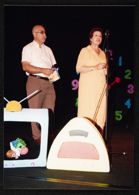A Photograph of the Cast Party of al-Midan Theatre