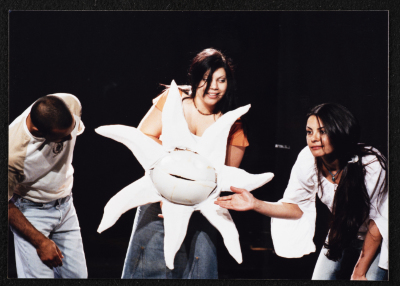 A Photograph of the "Ṣah Ṣah" Play Lead Actors 