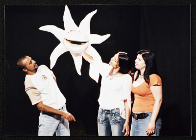 A Photograph of the "Ṣah Ṣah" Play Lead Actors 