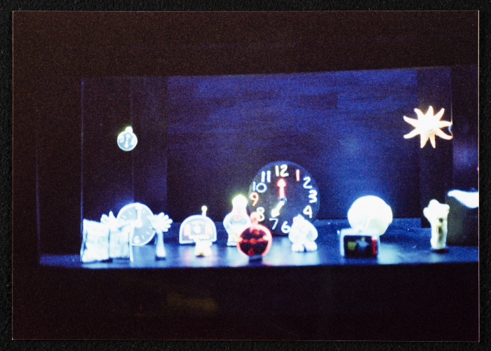 A Photograph of the Stage Where al-Midan Theatre Performed the "Ṣah Ṣah" Play, 2005 