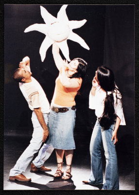 A Photograph of the "Ṣah Ṣah" Play Lead Actors 