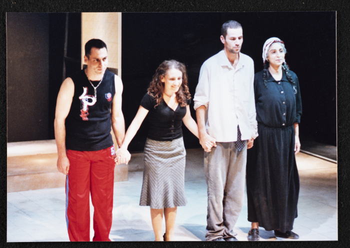 A Photograph of a Curtain Call for the 