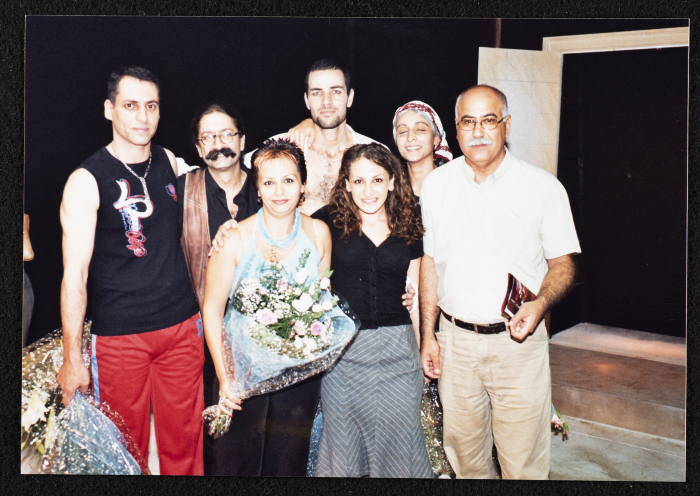 A Photograph of a Curtain Call for the 