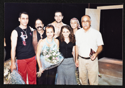A Photograph of a Curtain Call for the "Junun" Theatre Staff	