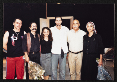 A Photograph of a Curtain Call for the "Junun" Theatre Staff	