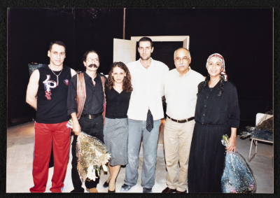 A Photograph of a Curtain Call for the "Junun" Theatre Staff	