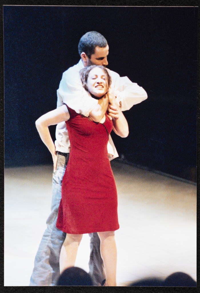 A Photograph of Hanan Hillo and Ṣaleh Bakry at the Rehearsal of 
