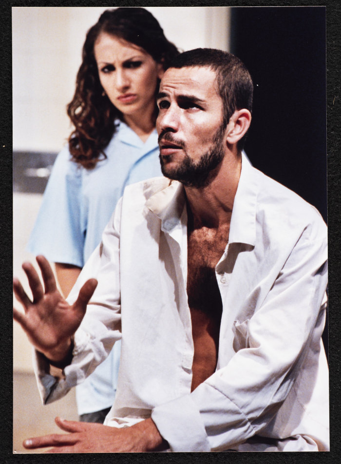 A Photograph of Hanan Hillo and Ṣaleh Bakry at the Rehearsal of 