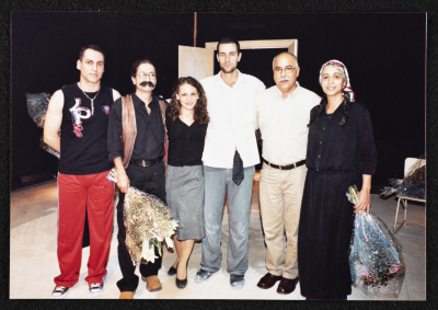A Photograph of a Curtain Call for the "Junun" Theatre Staff	