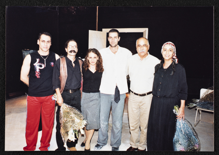 A Photograph of a Curtain Call for the 