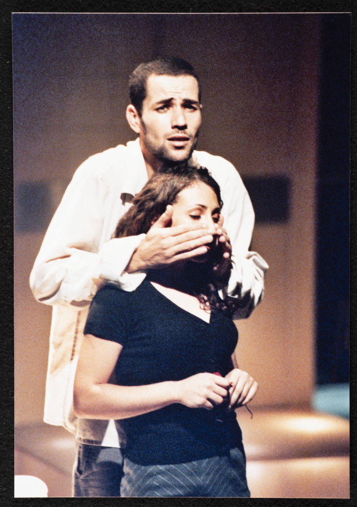 A Photograph of Hanan Hillo and Ṣaleh Bakry at the Rehearsal of 