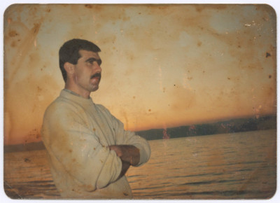 A Photograph of Ali al-Hassan During a Trip to the Dead Sea, Jordan, 22 July 1990
