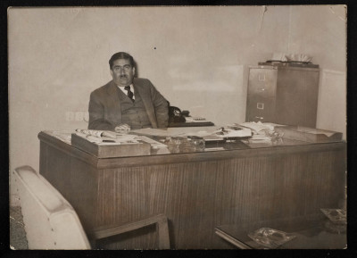 A Photograph of Mahmud Yaʿish at al-Sha