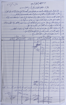 Auction for  the Oil Production Tax in Salfit 2012