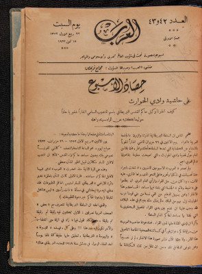 Al-Arab Magazine, Issues No 42 and 43
