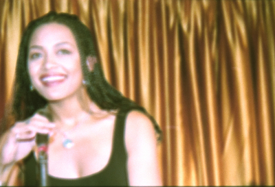 A Photograph of a Joint Performance by Sabreen Group and an American Band, 1995