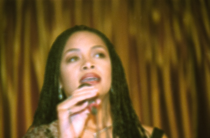 A Photograph of a Joint Performance by Sabreen Group and an American Band, 1995