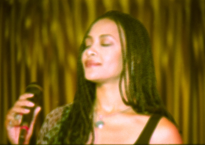 A Photograph of a Joint Performance by Sabreen Group and an American Band, 1995