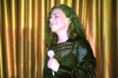 A Photograph of a Joint Performance by Sabreen Group and an American Band, 1995