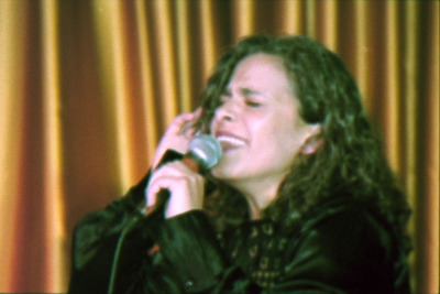 A Photograph of a Joint Performance by Sabreen Group and an American Band, 1995