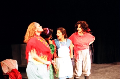 A Photograph of the Theatrical Performance of "Cinderella", the Popular Theatre Troupe, 1994 