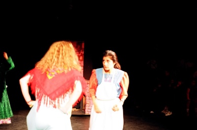 A Photograph of the Theatrical Performance of "Cinderella", the Popular Theatre Troupe, 1994 