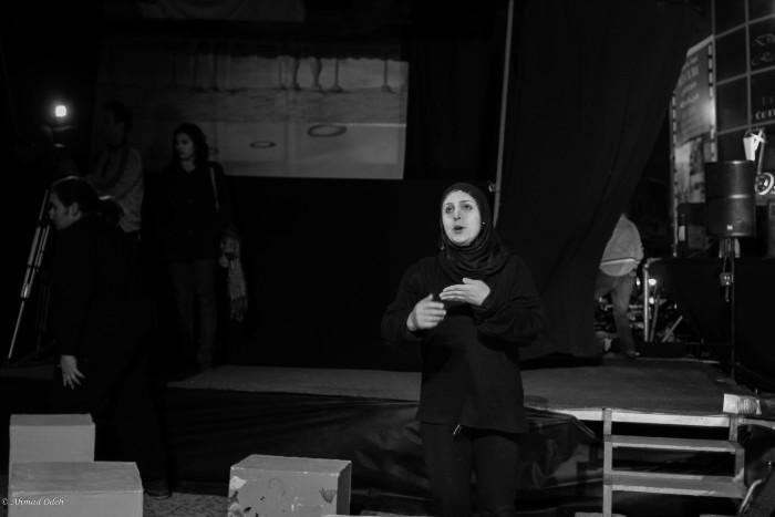 A Photograph of a Theatrical Performance by the Street Theatre Under the Supervision of the Popular Theatre Troupe, 2012
