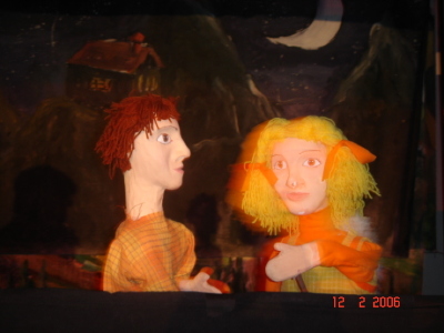 A Photograph of the Theatrical Performance "At-Taʾer al-Hazin", the Popular Theatre Troupe, 2006
