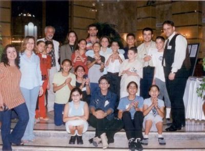 A Photograph of the Theatrical Performance "Al-Qafaṣ", the Popular Theatre Troupe, 2006 
