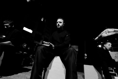 A Photograph of a Theatrical Performance by the Street Theatre Under the Supervision of the Popular Theatre Troupe, 2012
