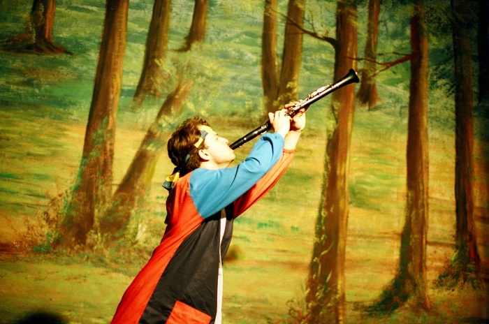 A Photograph of the Theatrical Performance 