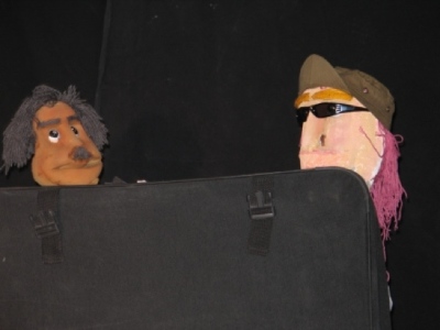 A Photograph of the Theatrical Performance "Luʿbat ash-Shater", the Popular Theatre Troupe, 2008
