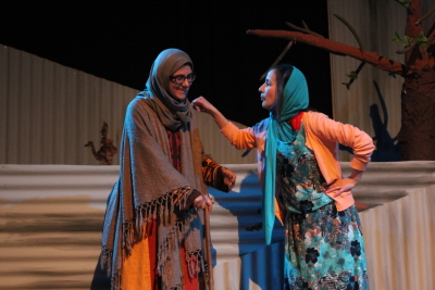 A Photograph of the Theatrical Performance "Hay at-Tanak", the Popular Theatre Troupe, 2016
