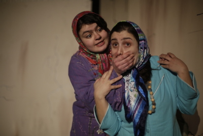 A Photograph of the Theatrical Performance "Hay at-Tanak", the Popular Theatre Troupe, 2016
