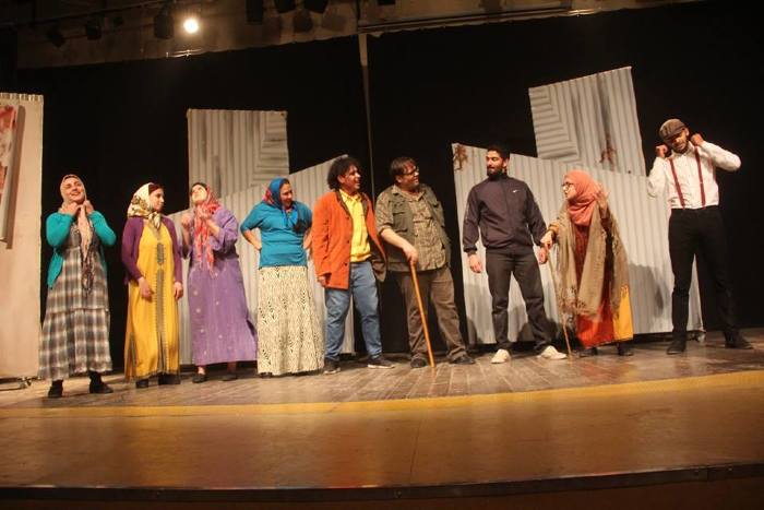 A Photograph of the Theatrical Performance 