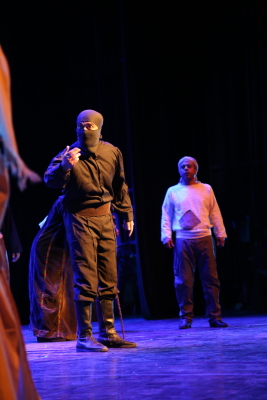A Photograph of the Theatrical Performance of "Qiṣaṣ Min Zaman al-Khuyul al-Baydaʾ", 2017 
