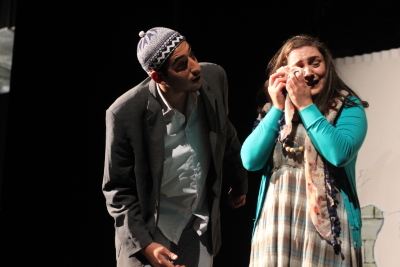 A Photograph of the Theatrical Performance "Hay at-Tanak", the Popular Theatre Troupe, 2016
